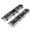Front Console Chrome Central Air Conditioner AC Vent Grill For BMW 5 Series GT F07 528 535 550 2010-2017 64229142584 64229142590