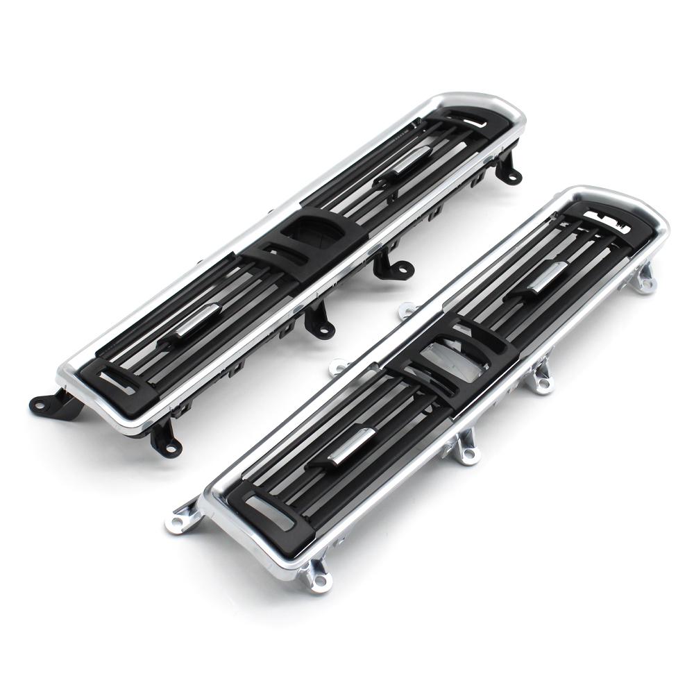Front Console Chrome Central Air Conditioner AC Vent Grill For BMW 5 Series GT F07 528 535 550 2010-2017 64229142584 64229142590