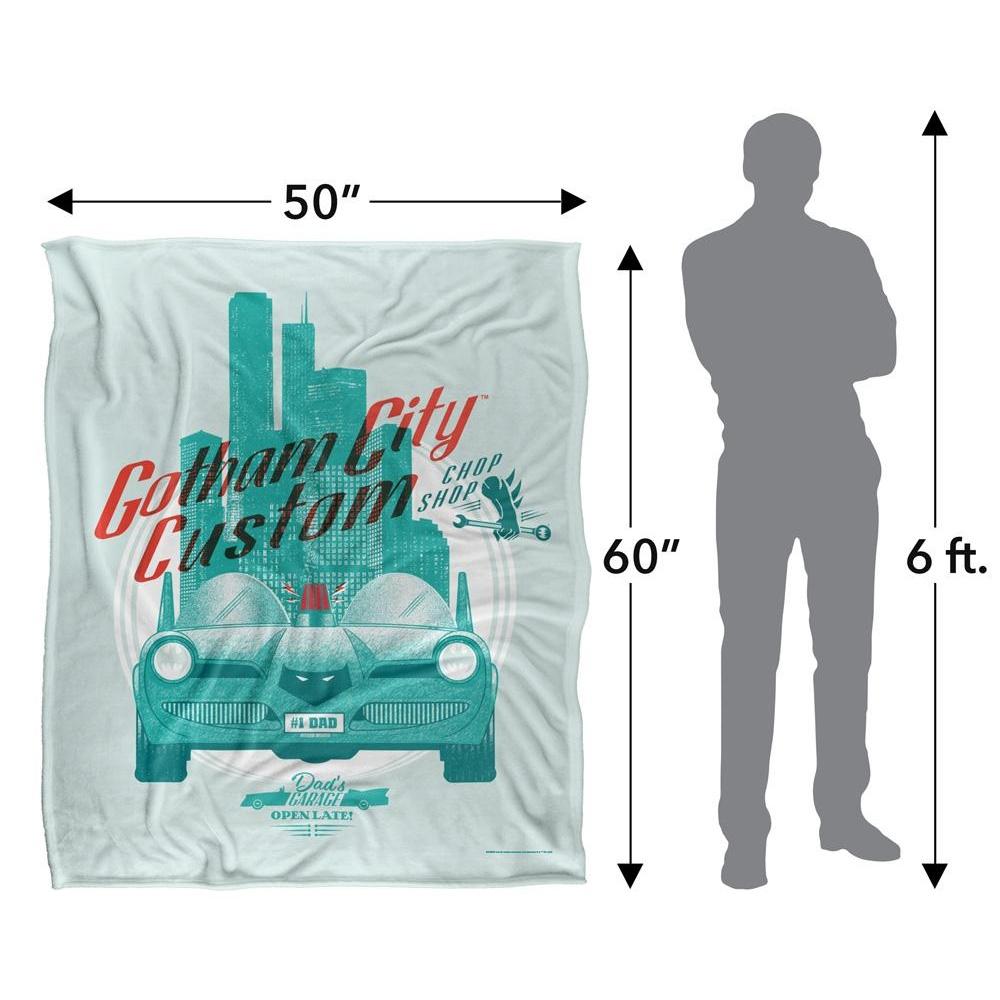 Batman Chop Shop Blanket