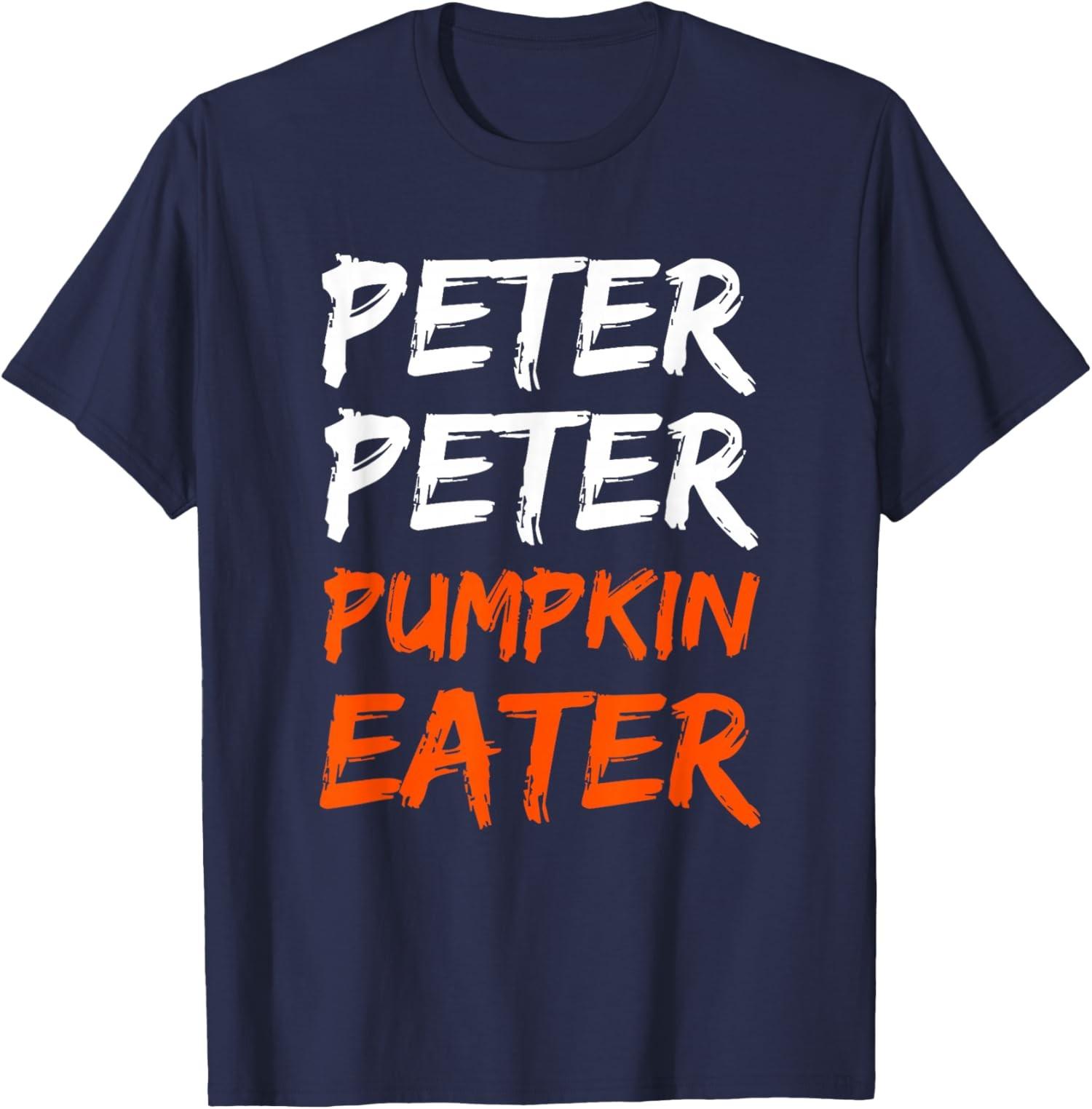 Costume de citrouille Peter mangeur Halloween T-shirt unisexe S