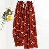 Cotton Silk Pajama Pants for Women, New Summer Style, Thin Cotton Casual Pants, Can Be Worn Outside, Large Size Home Pants