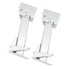 2PCS Telescoping Stabilizer Jacks - 650 lbs Support and 1000 lbs Capacity Swing Down Stands for RV Trailers