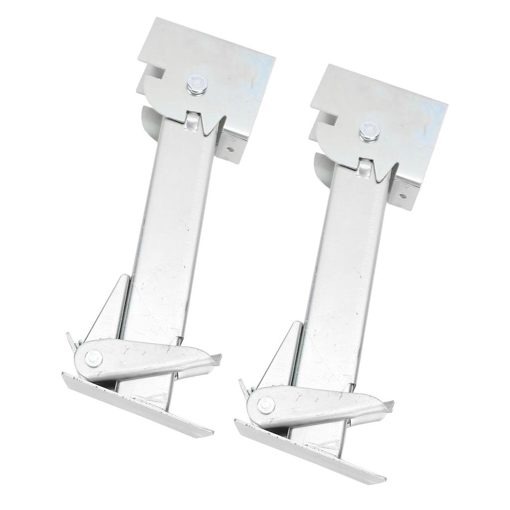 2PCS Telescoping Stabilizer Jacks - 650 lbs Support and 1000 lbs Capacity Swing Down Stands for RV Trailers