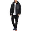 Adidas Down Jackets Men's Black Hooded Moderate Parka Down Jacket HN2135