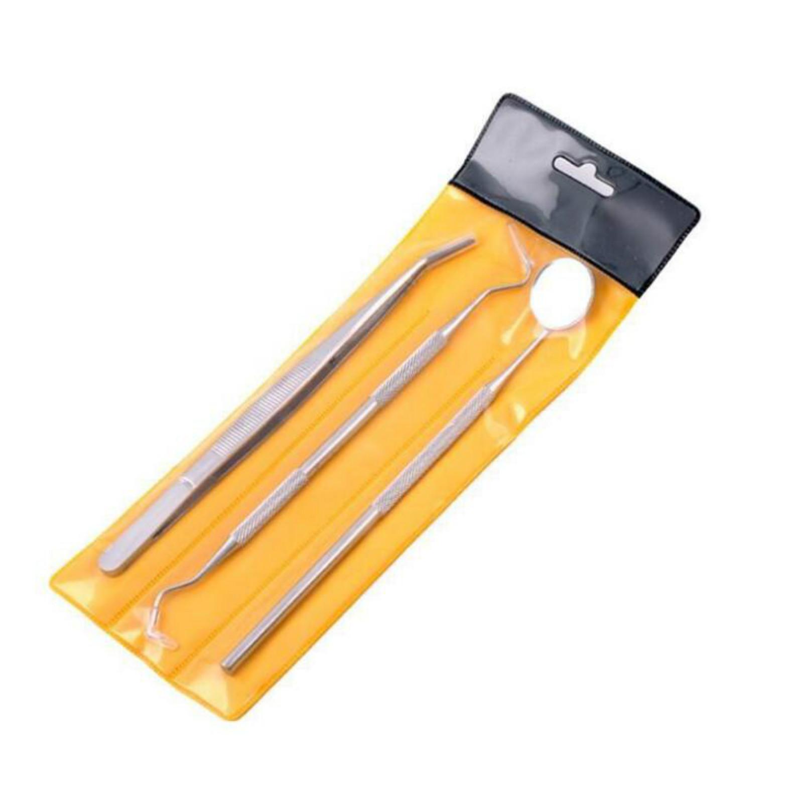 

5 шт./компл. стоматологическое зеркало из нержавеющей стали, инструмент для ухода за полостью рта, чистка зубов, стоматологический набор, инструмент для подготовки зубов