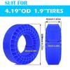 4pcs1.9in Tires Soft Silica Gel Anti Foams Insert 108mm spongeFor 1/10 RC Crawler Car TRX4 SCX10 BRX01 Accessories Upgrade Parts