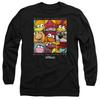 Fraggle Rock Unisex Adult Square Long-Sleeved T-Shirt