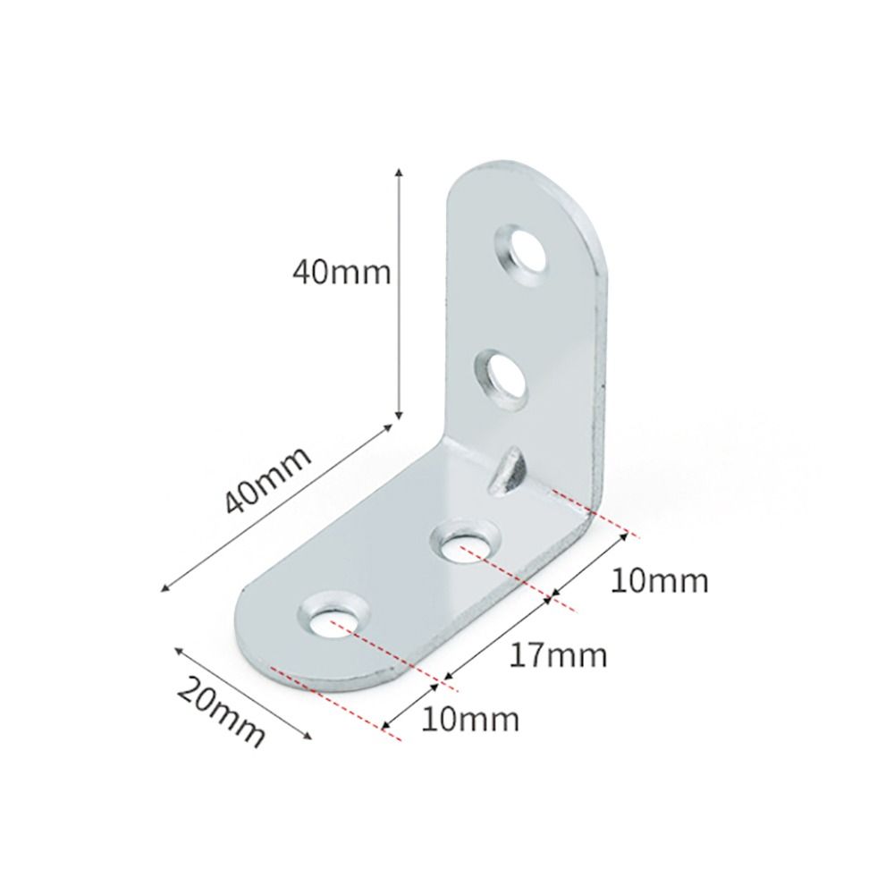 2/4/6/8/10Pcs Furniture Fastener Corner Brace Joint Shelf Support Bracket  Cabinet Screens Wall