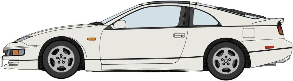 Hasegawa Nissan Fairlady Z 300ZX Twin Turbo 2by2 1992 Plastic Model 20748 1/24 (Z32) (Car)