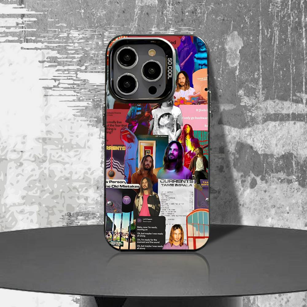 Чехол для телефона T-Tame I-Impala Deadbeat Currents для iPhone 17,16,15,14,13,12,11,Air,X,XR,Pro,Max,Plus Ударопрочный Матовый Чехол