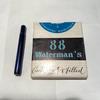 Waterman Waterman Fountain Pen Series Special Cartridge Blue 1 Piece Fountain Pen Cartridge [Discontinued Rare] C/F (CF) Dry-Up