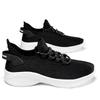 TUINANLE Casual Black Wide Toe Sneakers for Men Breathable Lightweight Mesh Trainers Comfortable Durable Walking Outdoor Activities141