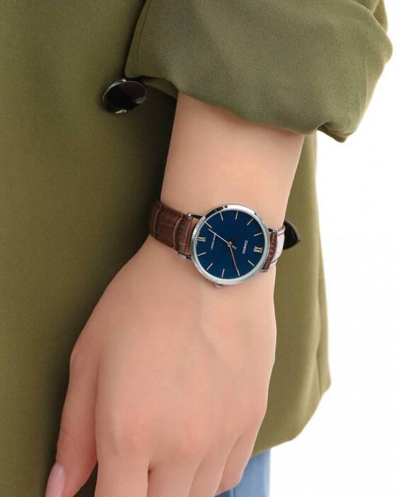 Zegarek Damski Casio Ltp-Vt01L-2B + Box