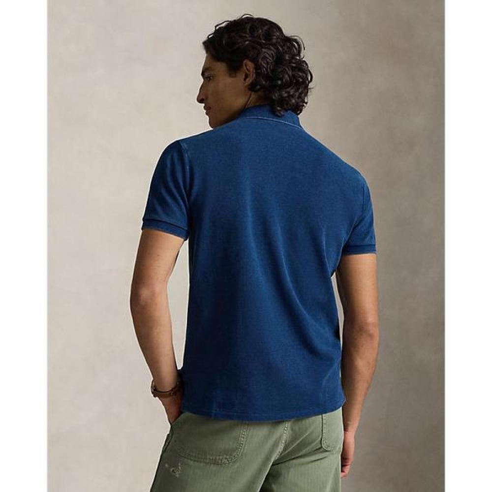 Polo Ralph Lauren Men S claSSic Fit Indigo meSh Polo Shirt Mnpokni1n824180400