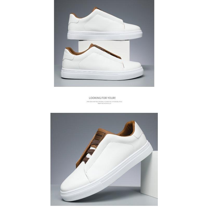 Men's Solid Color Board Shoes, Comfortable, Non Slip, Durable Sports Shoes