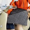 Motorcycle Leg Apron Cover Waterproof Scooter Leg Protector Thickened Velvet Quilt Plush Lining Motorcycle Warm Leg Cover