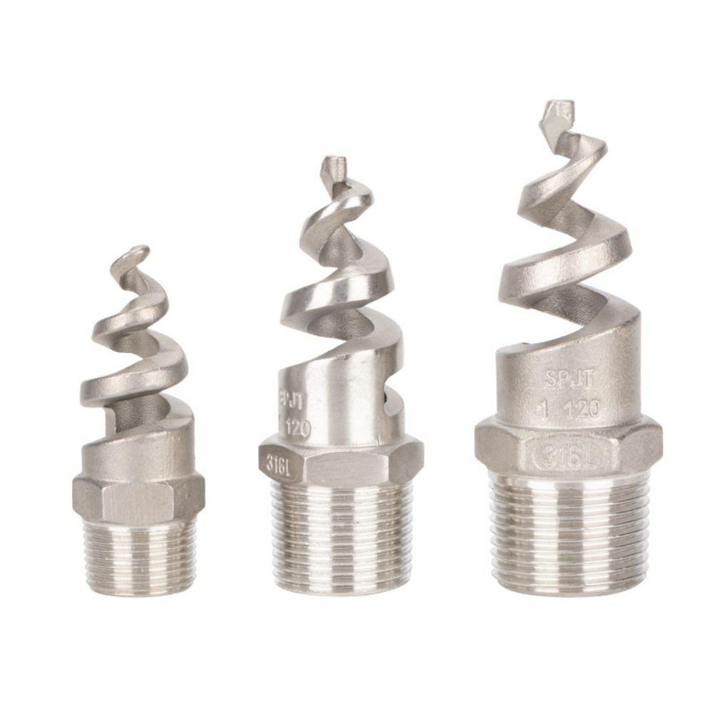 Male Thread Spiral Nozzle Stainless Steel Atomization Nozzle Jet Nozzle Lawn Sprinkler