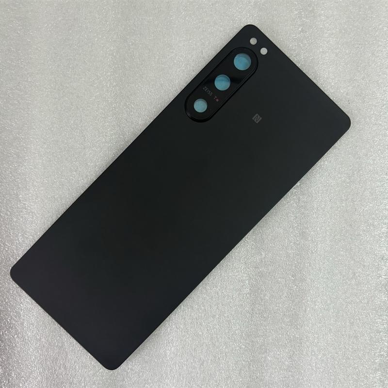Pro Sony Xperia 5 IV Kryt baterie Xperia 5iv Zadní kryt baterie Dvířka Zadní + Oprava výměna krytu objektivu fotoaparátu