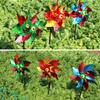 Bird Repeller Pinwheels with Stakes Reflective Sparkly Windmill Spinner Bird Repellent Deterrent Devices for Outdoor Patio Lawn