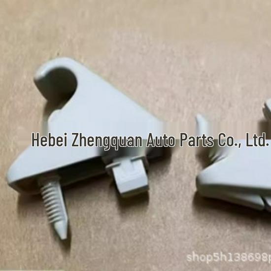 Gray Sun Visor Hook Clips - 2-Piece Set for SAIC Maxus G10