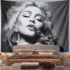 Artistic Madonna Decorative Tapestry, Gray Classic Beauty, Perfect for Small Apartment Balcony and Terrace with Pop with Look with Fine Charm