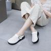 Fashion GKTINOO 2025 Summer New Genuine Leather Soft Sole Platform Slippers Handmade Hollow Sandals Women's Shoes Outside Slides