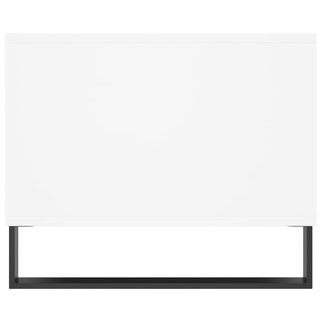  Coffee Table, White, 90x50x40 Cm, Wood-based Material