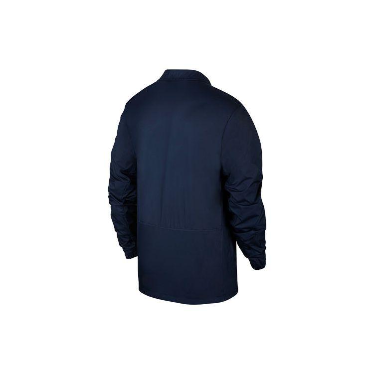 Nike Sport Long Sleeve Jacket Men Outerwear Navy-Blue AT4467-451