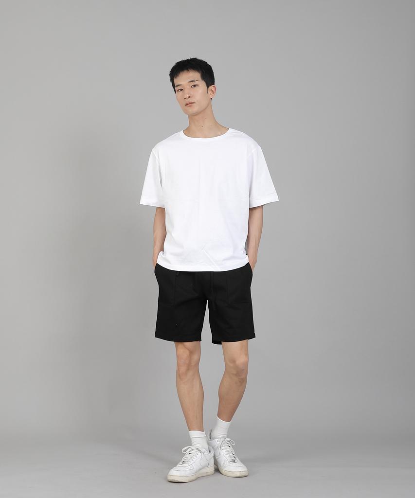 Seinteukeulu Back Dart Point Shorts Srs-381 Black