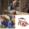 6Pcs Bit Holders 1/4inch Hex Shank Screwdriver Bit Holder Driver Drill Bit Keychains Extension Screwdriver Bit Holder