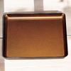 Fyrkantig bricka lackvaror Tillverkad i Japan J-kitchens (Obon) - Svart, 30cm, (ABS-harts),