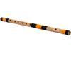 TreegoArt Professional Indian Musical Instrument Home Decorative Tuned Natural PVC Fiber C Type Flute - 19 Inches Length Flute
