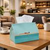 1pc Minimalist Modern Figure Tissue Box Multifunctional, Woman Water Abstract Scene Suitable for Home, Parties, And Car Decoration. This Decorative Ti