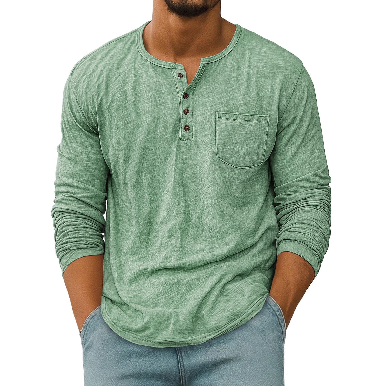 

Мужской Ретро Свободный Повседневный С длинными рукавами Верхняя одежда M зелёный