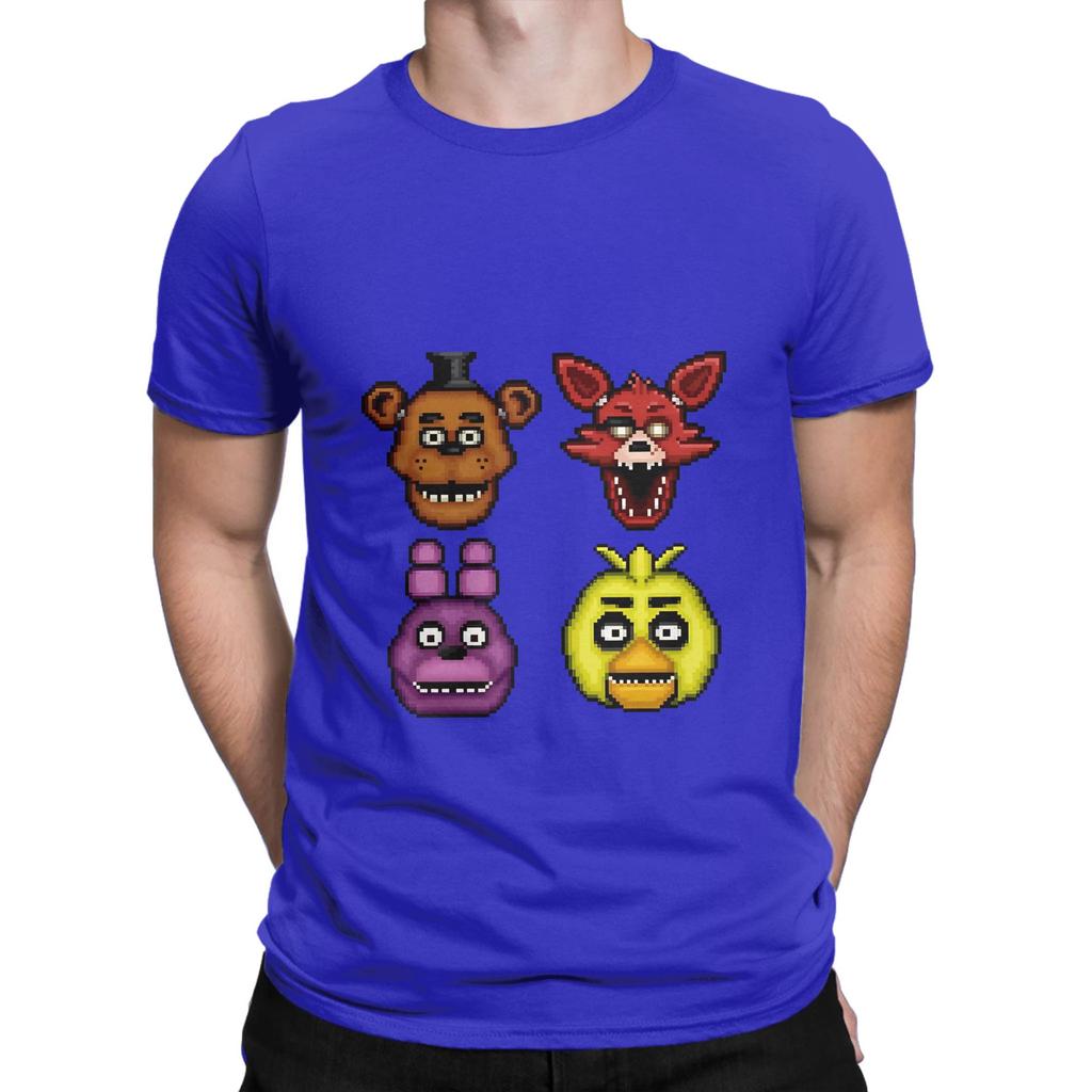 Five Nights at Freddy Pixel art La Classica Novità Maglietta 100% Cotone FNAF Top Magliette Per Unisex