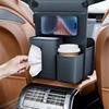 Car Seat Organizer Front Seat Leather Large Capacity Console Storage Bag Organizer Holder For Console Front Seat For Phones