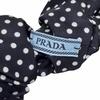 Excellent PRADA Shush Re-Nylon Scrunchie Dark navy Recycled nylon Women 1IF015 Used