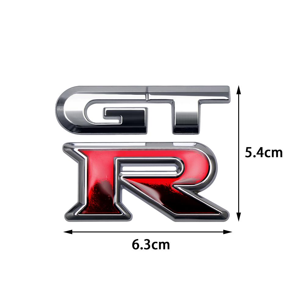 3D Metall GTR Emblem Autoaufkleber Zubehör Geeignet für Alle Modelle Changan V7 Alsvin Avalon 2020 2019 Accord