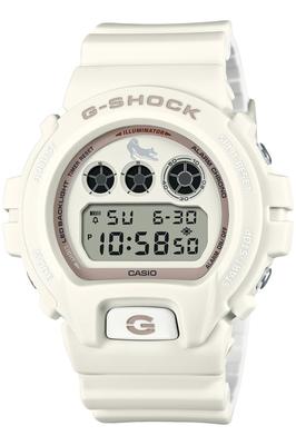 Hodinky Casio Made in SHIBAINU G-Shock, Japonsko, DW-6900SHB-7JR, Pánské, Off-White