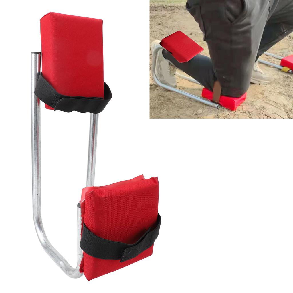 Garten-Kniekissen Arbeitsersparend Anti-Taubheit Hohe Tragfähigkeit Tragbar mit EVA-Polster Kniekissen Beinbandage für Reparaturarbeiten Angeln Bodenreinigung