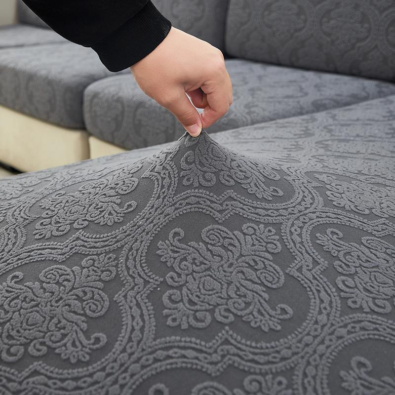 Armless Jacquard Sofa Bed Cover Elastic Soft Folding Sofa Covers Without Armrests  Couch Sofa Protection Suitable For 2-3 Seater