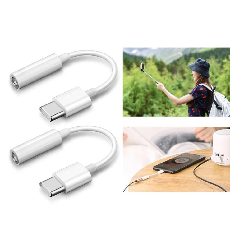 Type C To 3.5mm Adapter No Driver Required Instantly Connection For Modern Digital Devices Fast Transfer