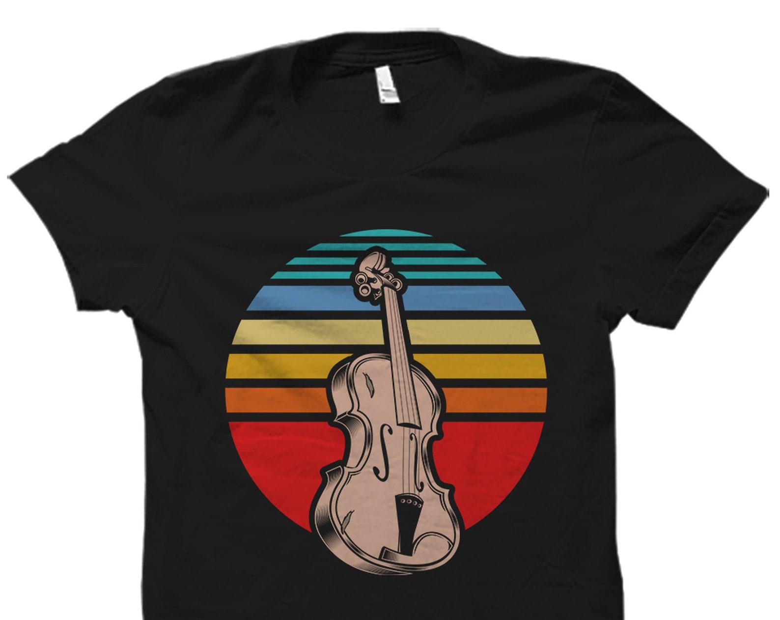 Violin Shirt. Violin Gift. Violinist Gift. Violinist Shirt. Violin Retro Shirt. Violin Retro Gift. Violin Lover Shirt. Violin Player #OS2360 S