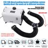 75mm Standheizung Luftverteilungsrohr Set Lüftungskanal T-Stück Luftkanäle Für Warmluft Für Auto LKW Transporter Wohnmobil