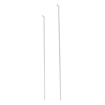 10Pcs Z-Type Servo Pull Rod Diameter 1.3Mm Length 27/31Cm Steel Wire Angle Control Lever For Rc Airplane