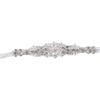 Diamond Flower Size: 29*6cm, Ribbon Size 270*2cm Wedding Belt Rhinestone Belt  Graduation
