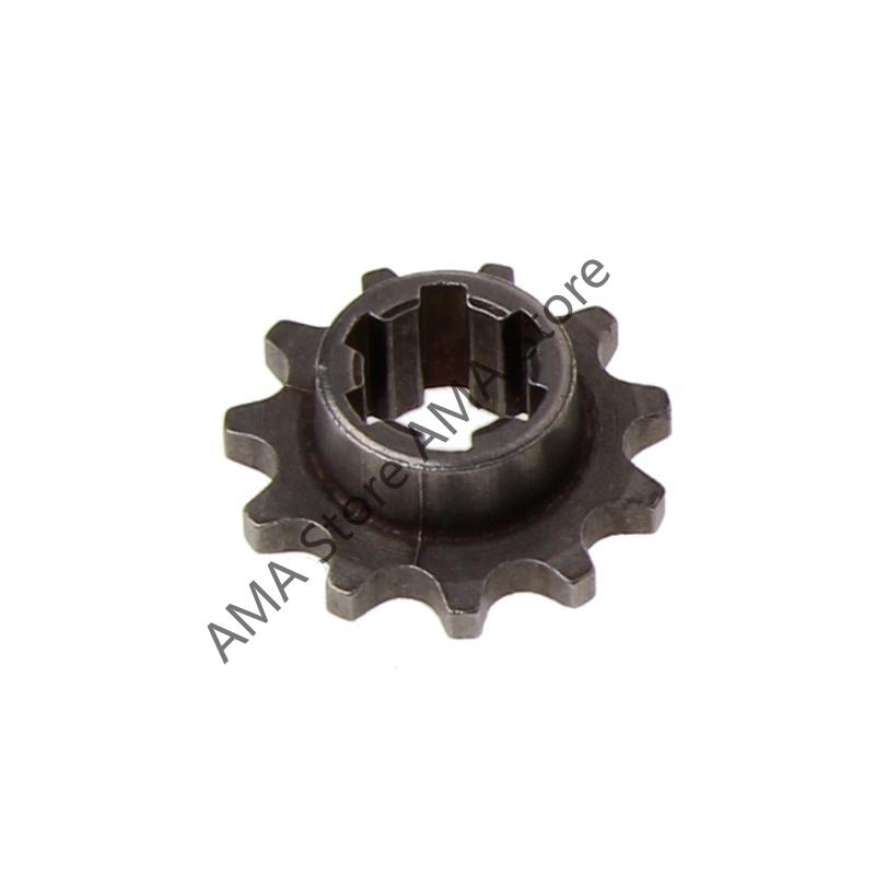 X7JF 47cc 49cc Мотоциклетные аксессуары T8F 8мм 11 14 17 20 Зубьев Передняя звездочка Цепная звездочка Металлические детали