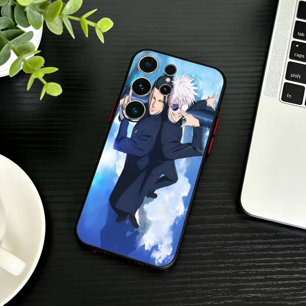 S-Satoru Gojo S-Suguru Geto  Phone Case For Samsung S26,S25,S24,S23,S22,S21,S20,S30,Ultra,Plus,Fe,Note,5G Black Cover