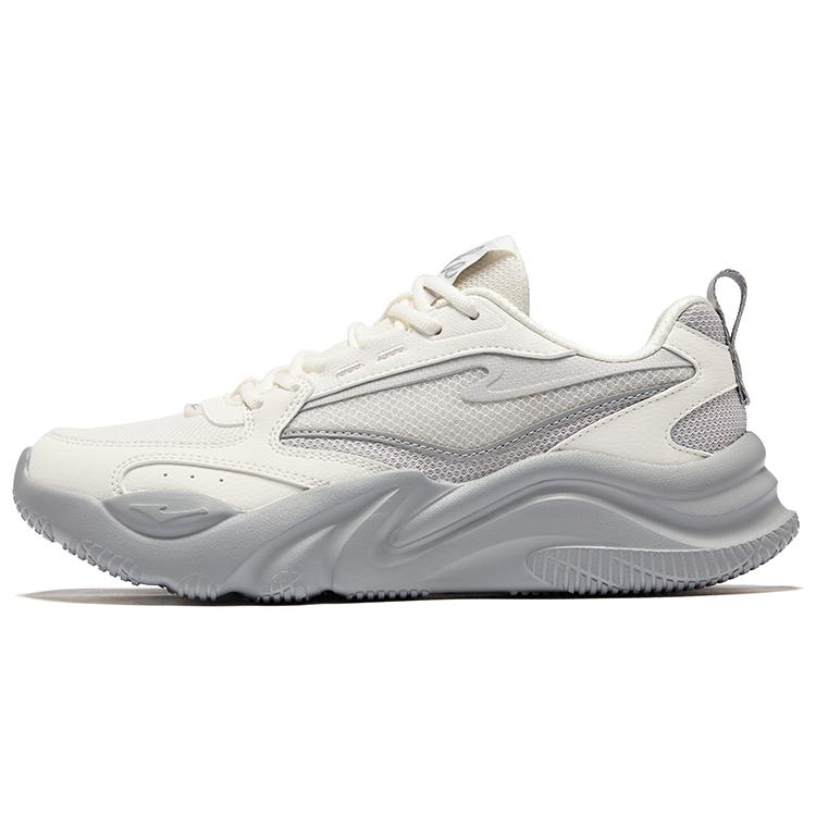 Erke Aowu Retro Comfortable Resilient Wear-Resistant Breathable Low-Top Casual Shoes Women Sneakers 52125102510-001