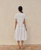 PADO SEOUL Pleated Skirt Ivory